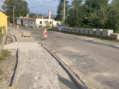 3.Chodníky v průtahu obcí Žerůtky-úsek č.1